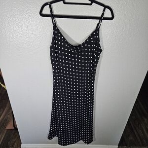 If By Sea Polka-Dot Dress Size L